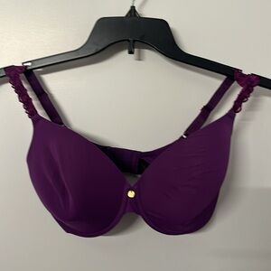 $40 & FREE SHIPPING! Natori Pure Luxe bra in purple 34DDD